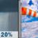 Friday: Slight Chance Rain Showers then Partly Sunny